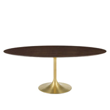 Load image into Gallery viewer, Lippa 78" Oval Wood Dining Table by Modway