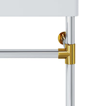 Load image into Gallery viewer, Redeem 24" Silver Stainless Steel Wall-Mount Bathroom Vanity by Modway