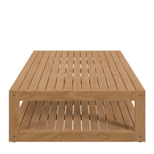 Load image into Gallery viewer, Carlsbad Teak Wood Outdoor Patio Coffee Table by Modway