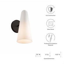 Load image into Gallery viewer, Beacon 1-Light Wall Sconce by Modway
