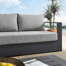 Load image into Gallery viewer, Tahoe Outdoor Patio Powder-Coated Aluminum Sofa by Modway
