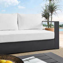 Load image into Gallery viewer, Tahoe Outdoor Patio Powder-Coated Aluminum Sofa by Modway