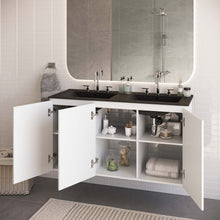 Load image into Gallery viewer, Bryn 48" Wall-Mount Double Sink Bathroom Vanity by Modway