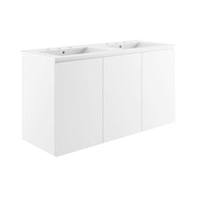 Load image into Gallery viewer, Bryn 48" Wall-Mount Double Sink Bathroom Vanity by Modway