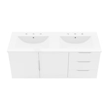 Load image into Gallery viewer, Vitality 48" Double Sink Bathroom Vanity by Modway