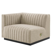 Load image into Gallery viewer, Conjure 4-Piece Channel Tufted Upholstered Fabric Sofa by Modway