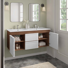 Load image into Gallery viewer, Render 48" Wall-Mount Bathroom Vanity by Modway