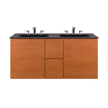 Load image into Gallery viewer, Scenic 48" Double Wall-Mount Bathroom Vanity by Modway