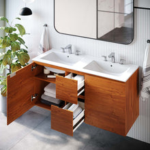 Load image into Gallery viewer, Scenic 48" Double Wall-Mount Bathroom Vanity by Modway