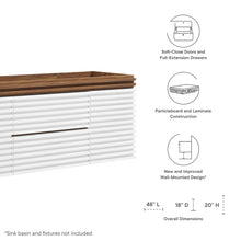 Load image into Gallery viewer, Render 48" Single Sink Compatible (Not Included) Bathroom Vanity Cabinet by Modway