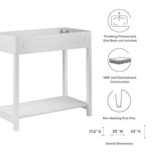 Load image into Gallery viewer, Altura 36" Bathroom Vanity Cabinet (Sink Basin Not Included) by Modway