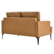 Load image into Gallery viewer, Evermore Vegan Leather Loveseat by Modway