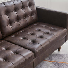 Load image into Gallery viewer, Exalt Tufted Leather Sofa by Modway