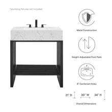 Load image into Gallery viewer, Gridiron 30" Bathroom Vanity by Modway