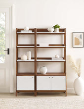 Load image into Gallery viewer, Bixby Wood Bookshelves Set of 2 by Modway