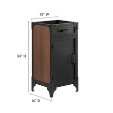 Load image into Gallery viewer, Steamforge 18" Bathroom Vanity Cabinet (Sink Basin Not Included) by Modway