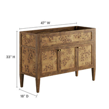 Load image into Gallery viewer, Elysian 48" Wood Bathroom Vanity Cabinet (Sink Basin Not Included) by Modway