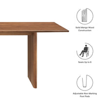 Load image into Gallery viewer, Amistad 86" Wood Dining Table by Modway