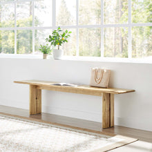 Load image into Gallery viewer, Amistad 72" Wood Bench by Modway