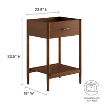 Load image into Gallery viewer, Zaire 24" Bathroom Vanity Cabinet (Sink Basin Not Included) by Modway