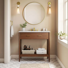Load image into Gallery viewer, Zaire 36" Bathroom Vanity Cabinet (Sink Basin Not Included) by Modway