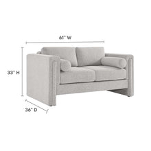 Load image into Gallery viewer, Visible Fabric Loveseat by Modway