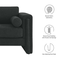 Load image into Gallery viewer, Visible Boucle Fabric Loveseat by Modway