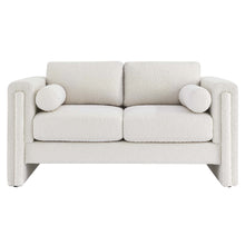 Load image into Gallery viewer, Visible Boucle Fabric Loveseat by Modway