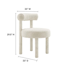 Load image into Gallery viewer, Toulouse Boucle Fabric Dining Chair by Modway