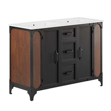Load image into Gallery viewer, Steamforge 48" Double Sink Bathroom Vanity by Modway