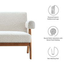 Load image into Gallery viewer, Lyra Boucle Fabric Loveseat by Modway