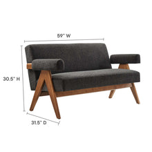 Load image into Gallery viewer, Lyra Fabric Loveseat by Modway