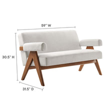 Load image into Gallery viewer, Lyra Fabric Loveseat by Modway