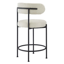 Load image into Gallery viewer, Albie Boucle Fabric Counter Stools Set of 2 by Modway