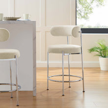 Load image into Gallery viewer, Albie Fabric Counter Stools Set of 2 by Modway
