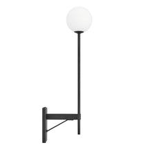 Load image into Gallery viewer, Riva White Globe Wall Sconce by Modway