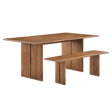 Load image into Gallery viewer, Amistad 72" Wood Dining Table and Bench Set by Modway