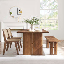 Load image into Gallery viewer, Amistad 72" Wood Dining Table and Bench Set by Modway
