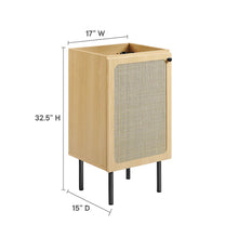 Load image into Gallery viewer, Chaucer 18" Bathroom Vanity Cabinet (Sink Basin Not Included) by Modway