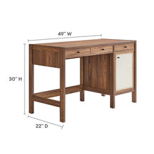 Load image into Gallery viewer, Capri 49" Wood Grain Office Desk by Modway