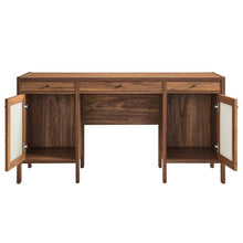 Load image into Gallery viewer, Capri 58" Wood Grain Office Desk by Modway
