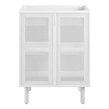 Load image into Gallery viewer, Calla 24" Perforated Metal Bathroom Vanity Cabinet (Sink Basin Not Included) by Modway