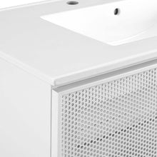 Load image into Gallery viewer, Calla 36" Perforated Metal Bathroom Vanity by Modway