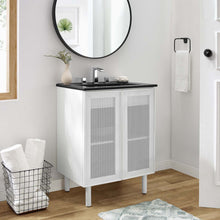 Load image into Gallery viewer, Calla 24" Perforated Metal Bathroom Vanity by Modway
