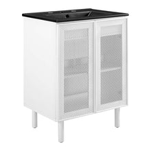 Load image into Gallery viewer, Calla 24" Perforated Metal Bathroom Vanity by Modway