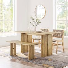 Load image into Gallery viewer, Amistad 60" Wood Dining Table and Bench Set by Modway