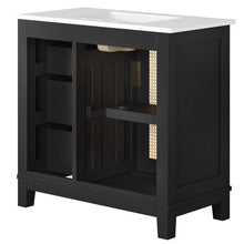 Load image into Gallery viewer, Dixie 36Ó Solid Wood Bathroom Vanity Cabinet by Modway