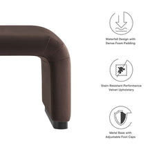 Load image into Gallery viewer, Koda Performance Velvet Waterfall Ottoman by Modway