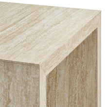 Load image into Gallery viewer, Mirella Faux Travertine Side Table by Modway