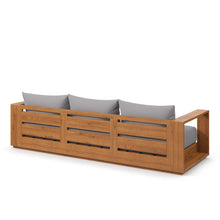 Load image into Gallery viewer, Tahoe Outdoor Patio Acacia Wood Sofa by Modway